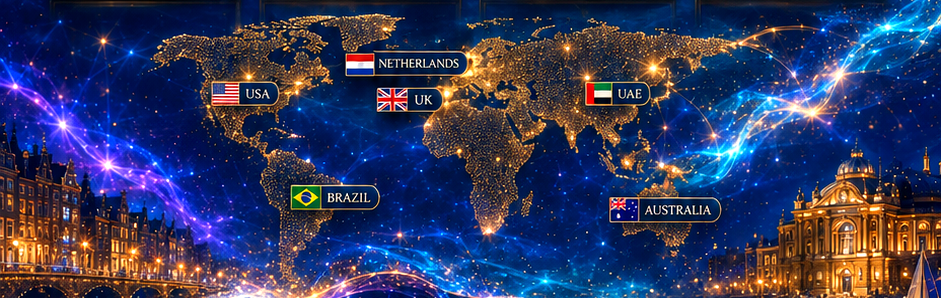 ETN cosmic world map with international destinations